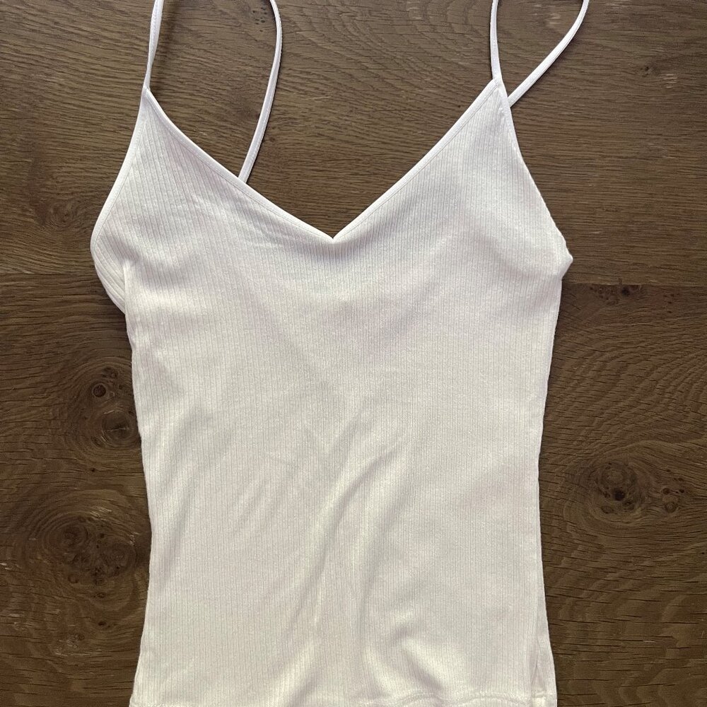 ARITZIA WILFRED RIBBED TANK TOP SIZE XXS